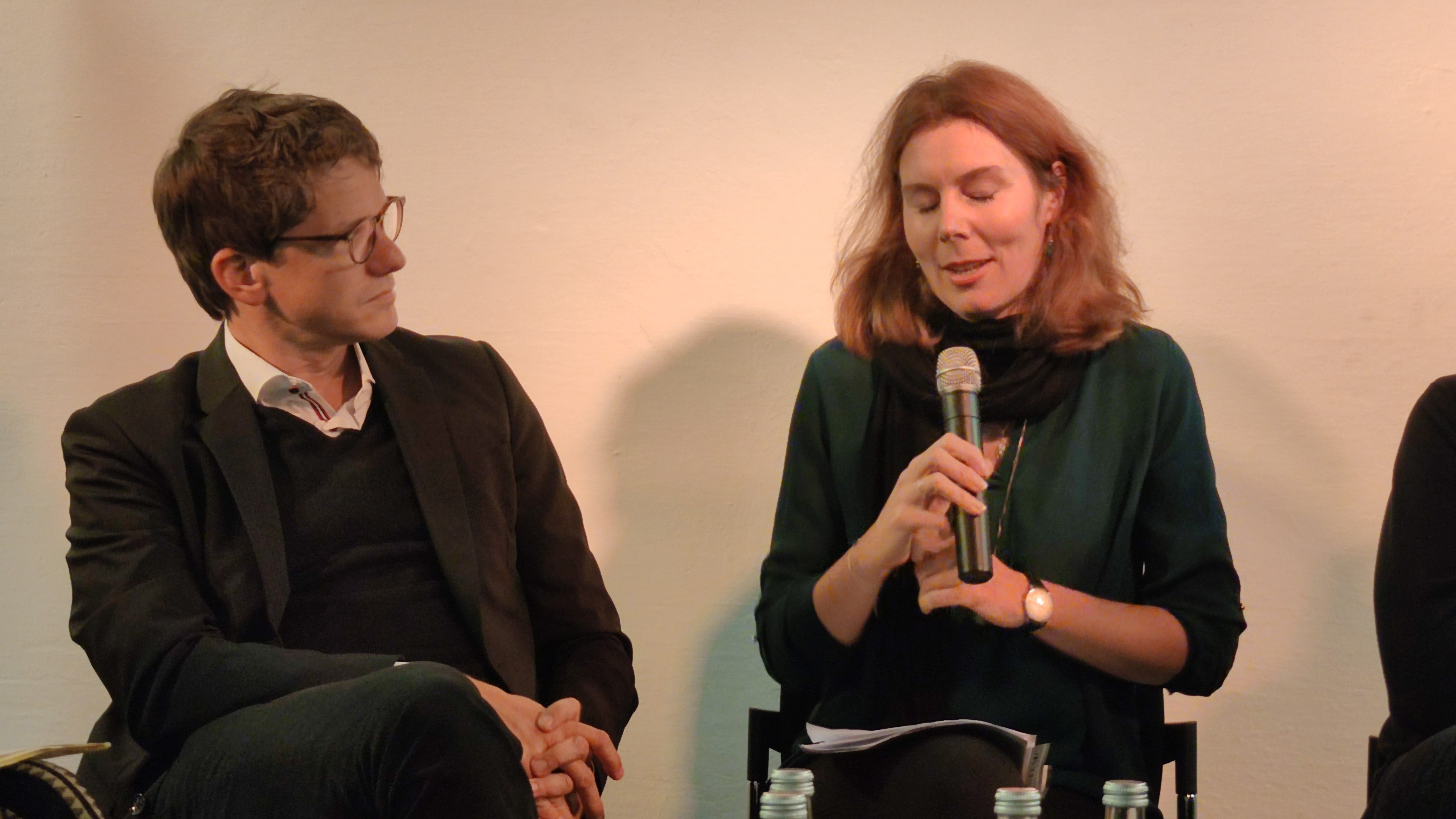 Fridolin Schley und Alice Horáčková. Foto: Literaturarchiv SuRo